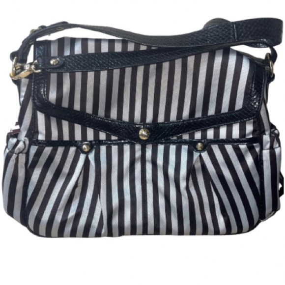 Henri Bendel Baby Bag, Miss Bendel Baby Bag/Centennial Stripe Diaper Bag, NWT - Picture 8 of 13